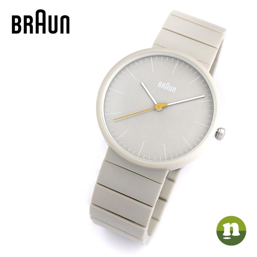 BRAUN ブラウン Ceramic Analog Watch BN0171GYGYG グレー 腕時計 男女