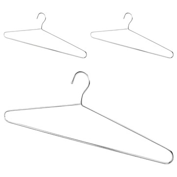 AXIS 艾克思 不鏽鋼超大曬被衣架 95公分 加厚保護勾頭  不鏽鋼色  3個