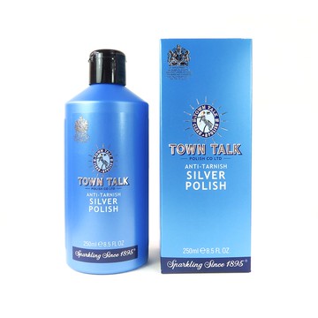 Town Talk 英國製 銀器潔亮劑 擦銀乳 250ml 深層清潔＋抗氧化 銀飾清潔專用