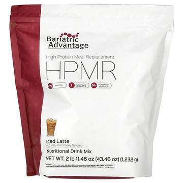 Bariatric Advantage, HPMR，高蛋白質代餐，冰爽拿鐵味，2 磅 11.46 盎司（1232 克）