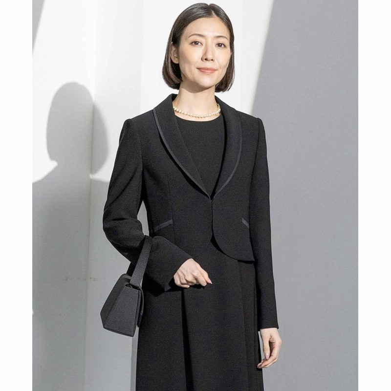 東京ソワール(トウキョウソワール) INDIVI ショールカラーショート  