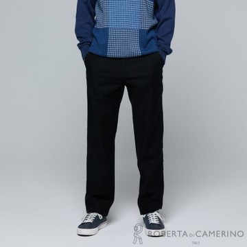 ROBERTA諾貝達 男裝 彈性/舒適/暖和 百搭休閒褲 無褶設計