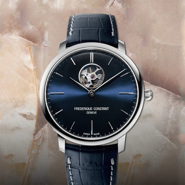 CONSTANT 康斯登 Slimline 超薄心跳機械錶 新年開運 送禮推薦 FC-312N4S6