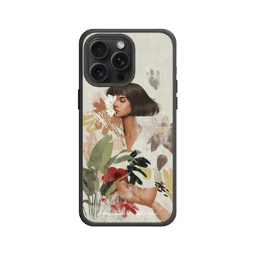 iPhone 15 Pro Max SolidX 黑 - Janice Sung - Flora 2 花叢