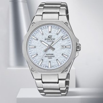 CASIO 卡西歐 EDIFICE 輕薄系列八角石英錶 1212購物節 送禮推薦 EFR-S108DE-2A