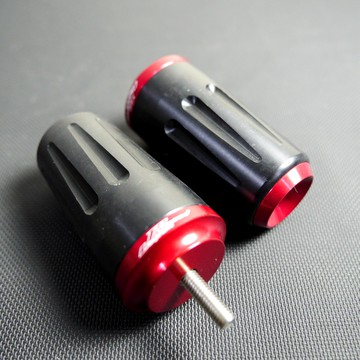 皮斯摩特 JS 後車台 防摔球 防倒球 塑鋼防摔球 附6X40白鐵螺絲 BWS BWSX 大B 紅色