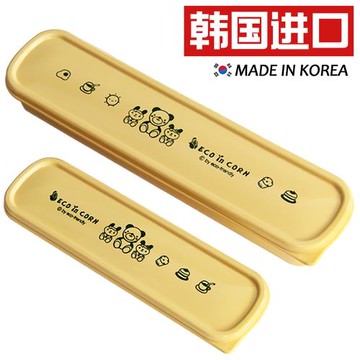 韓國便攜式筷子盒空盒上班族單人隨身旅行外出高顏值小學生餐具盒