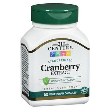 21st Century Standardized Cranberry Extract Vegetarian Capsules 60 Caps by 21st Century