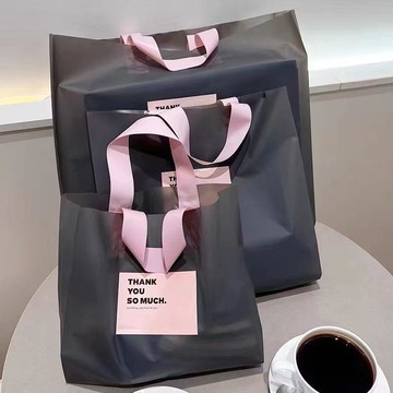 免費設計▏客製化 磨砂服裝店高檔手提袋衣服加厚定製禮品包裝化妝品logo定制