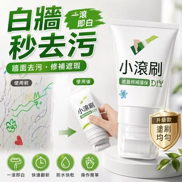 牆面修補膏 小滾刷修補漆 白牆修補 牆壁去污 塗鴉遮蓋 牆面翻新 DIY 油漆 牆裂縫修復 乳膠修補漆 牆面刮痕修復