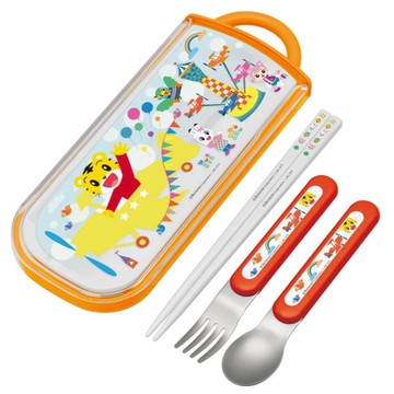 【震撼精品百貨】可愛巧虎島_しまの しまじろう~可愛巧虎島 3合1餐具組 日本製*39462