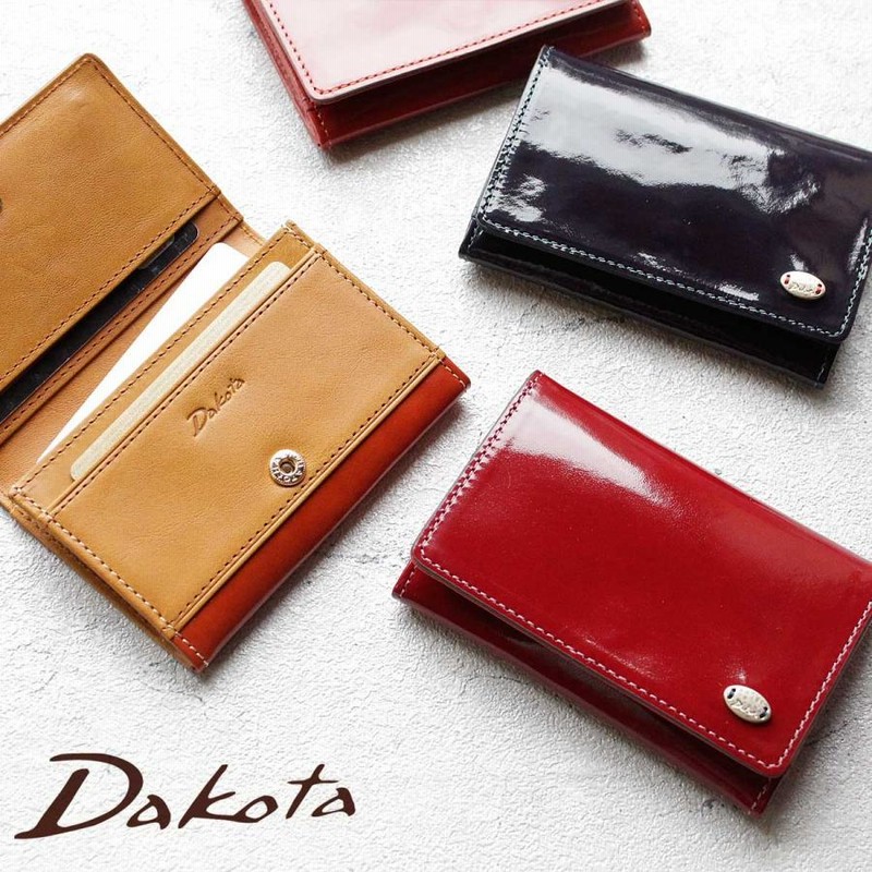 名刺入れ カードケース ミニ財布 Dakota ダコタ グロッソ