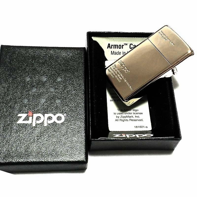 ZIPPO ライター スリムアーマー フラットトップモデル 限定88個 ジッポ ...