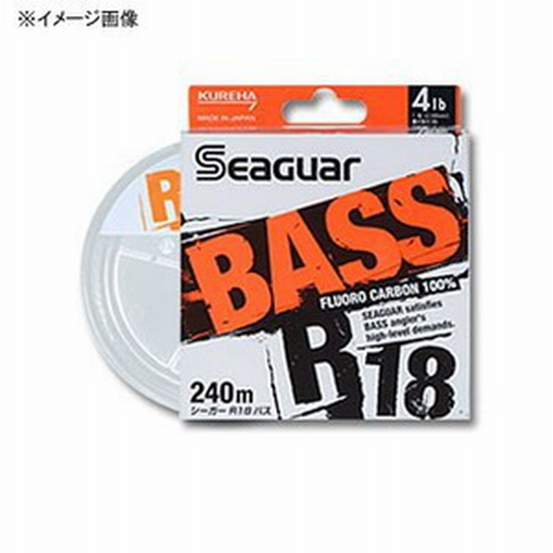 クレハ ルアー釣り用フロロライン シーガー R18 Bass バス 0m lb クリア 通販 Lineポイント最大1 0 Get Lineショッピング