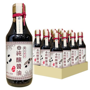 【圓山大飯店 x 米爾斯】12瓶圓山御廚無添加純釀醬油