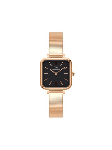 Daniel Wellington - Quadro Studio 22mm watch - women - stainless steel - One Size - Black
