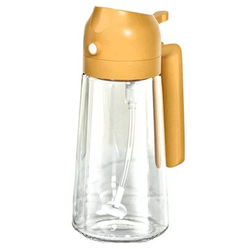 Couselect 玻璃霧化油瓶 55 x 75 x 180mm 黃色  1個  470ml