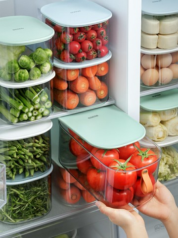密封冰箱收納盒食品級雞蛋保鮮盒儲存肉類蔬菜冷凍神器冰箱整理盒