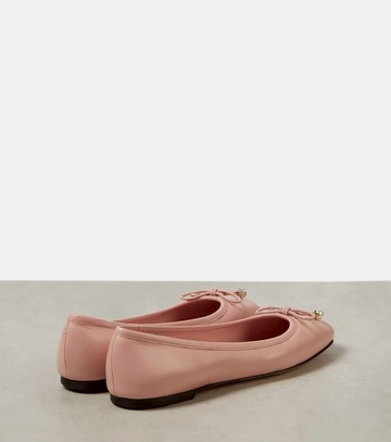 Jimmy Choo Elme leather ballet flats