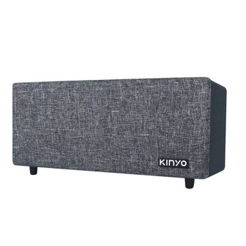 【KINYO】布面木質藍牙讀卡喇叭(BTS-750)