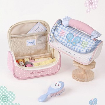 出走旗艦店 -千禧派對系列-Cream Puppy收納包