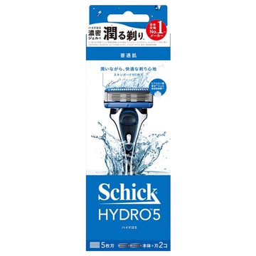 Schick 舒適牌 水次元5刮鬍刀  經典清爽款  滋潤呵護肌膚  1組