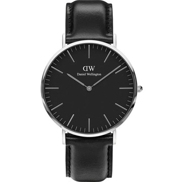 Daniel Wellington DW 女錶-36mm/銀框 Classic Sheffield 經典極簡美學手錶 DW00100145