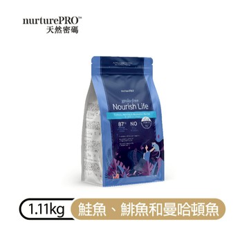【天然密碼】無穀全齡貓糧｜鮭魚鯡魚曼哈頓魚1.11kg
