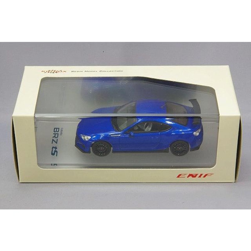 ミニカー/完成品 ENIF 1/43 スバル BRZ tS GTパッケージ WRブルー 