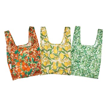 【新年限定】英國Kind Bag-環保收納購物袋-中-新鮮上桌購物袋組(3入)