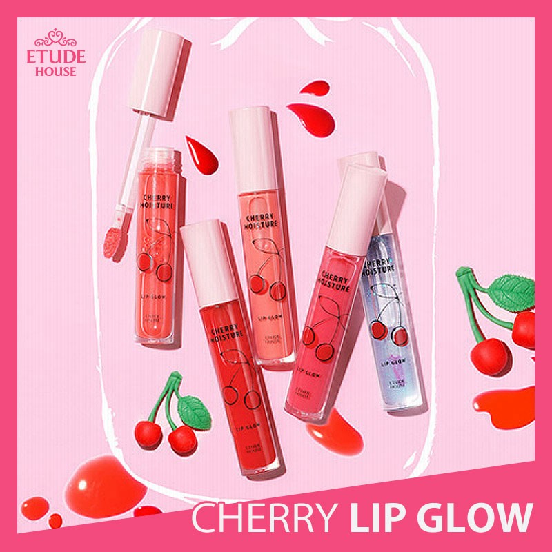 Etude House エチュードハウス チェリーリップグロウ 正規品 Cherry Lip Glow 韓国コスメ 韓国 メイク 発色 新学期 潤い カワイイ インスタ映え 通販 Lineポイント最大1 0 Get Lineショッピング