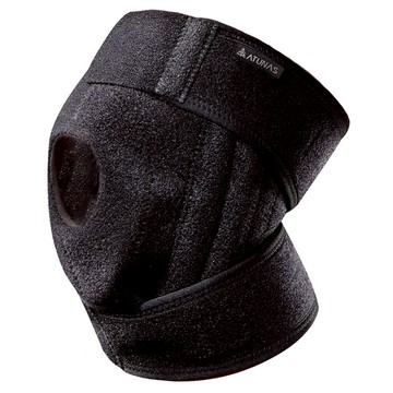 ATUNAS 歐都納 開放式軟鐵護膝 A1SAGZ01 黑色 均碼  運動防護  膝蓋保護  1個