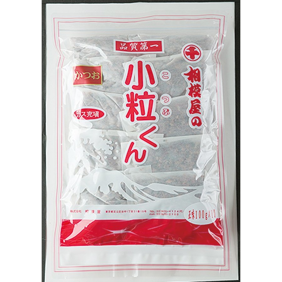 小粒　鰹パック　１kg袋（100ｇ×10ｐ）