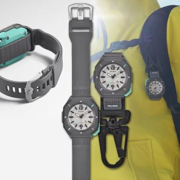 CASIO卡西歐 PRO TREK 戶外登山 熱愛隨性 太陽能電力錶款 PRJ-01AE-8 灰_39.1mm