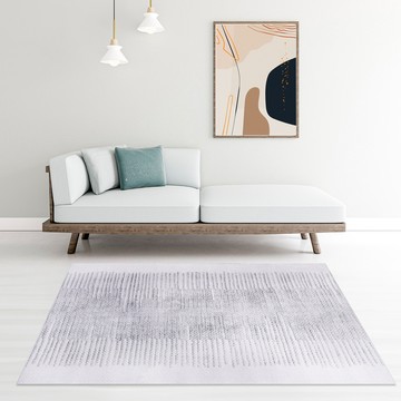 收納職人 法式幾何輕奢風地毯/床邊毯/茶几毯_2款任選 - 幾何雙圈