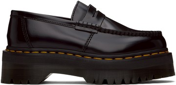 Dr. Martens 黑色 Penton II Quad 乐福鞋