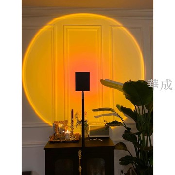 投影落地燈彩虹mandalaki意大利Haloedition設計師氛圍燈日不落燈