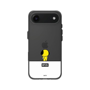 iPhone Air Clear (相機按鈕) 酷墨灰 - BT21 - 猜猜是誰？CHIMMY