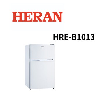 【HERAN 禾聯】HRE-B1013 100L雙門電冰箱