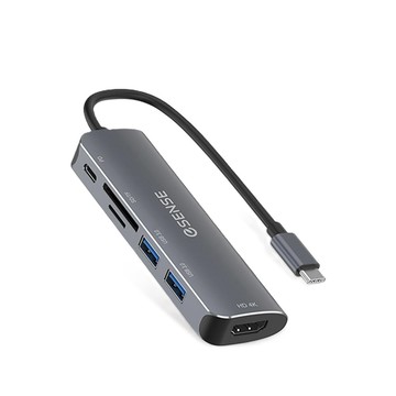 Esense H585 Type-C TO HDMI/USB/SD轉接器