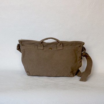 NEW 船型拉鍊托特包 【米色】(VC-39)