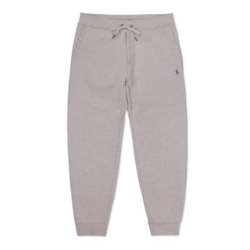 Polo Ralph Lauren RL 熱銷刺繡小馬休閒棉長褲-燕麥色