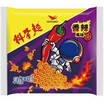 統一 科學麵 香辣風味 (40包/ 箱)