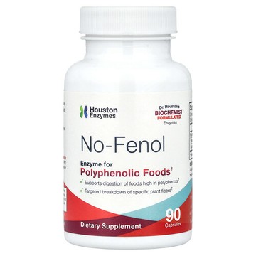 Houston Enzymes, No-Fenol，90 粒膠囊