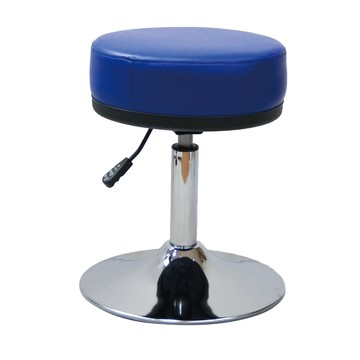 台灣製造 SGS認證 CC-03 辦公圓椅-寶藍（35*35*47cm）_廠商直送