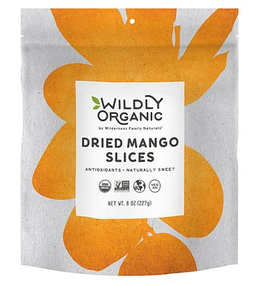 Wildly Organic Dried Mango Slices 8 oz