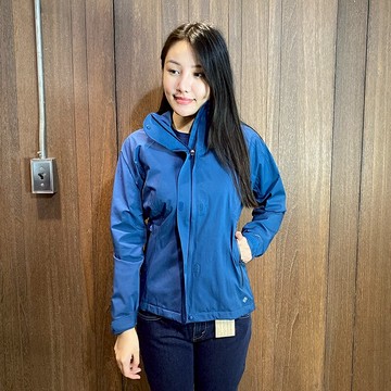 美國百分百【全新真品】Columbia 防風外套 夾克 連帽 哥倫比亞 防水 omni-dry 深藍 XS號 C756