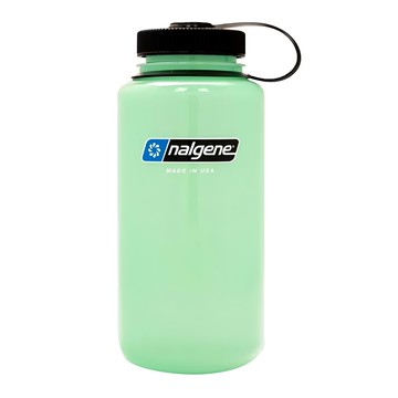 Nalgene Sustain永續系列 寬嘴水壺  發光綠  1L  1個