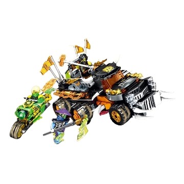 明格 ABS 塑膠材質 8歲以上適用  忍者戰車 多色  1個