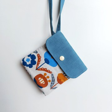 多功能收納袋【米底花園】 口罩收納袋 /衛生棉包 / 面紙套